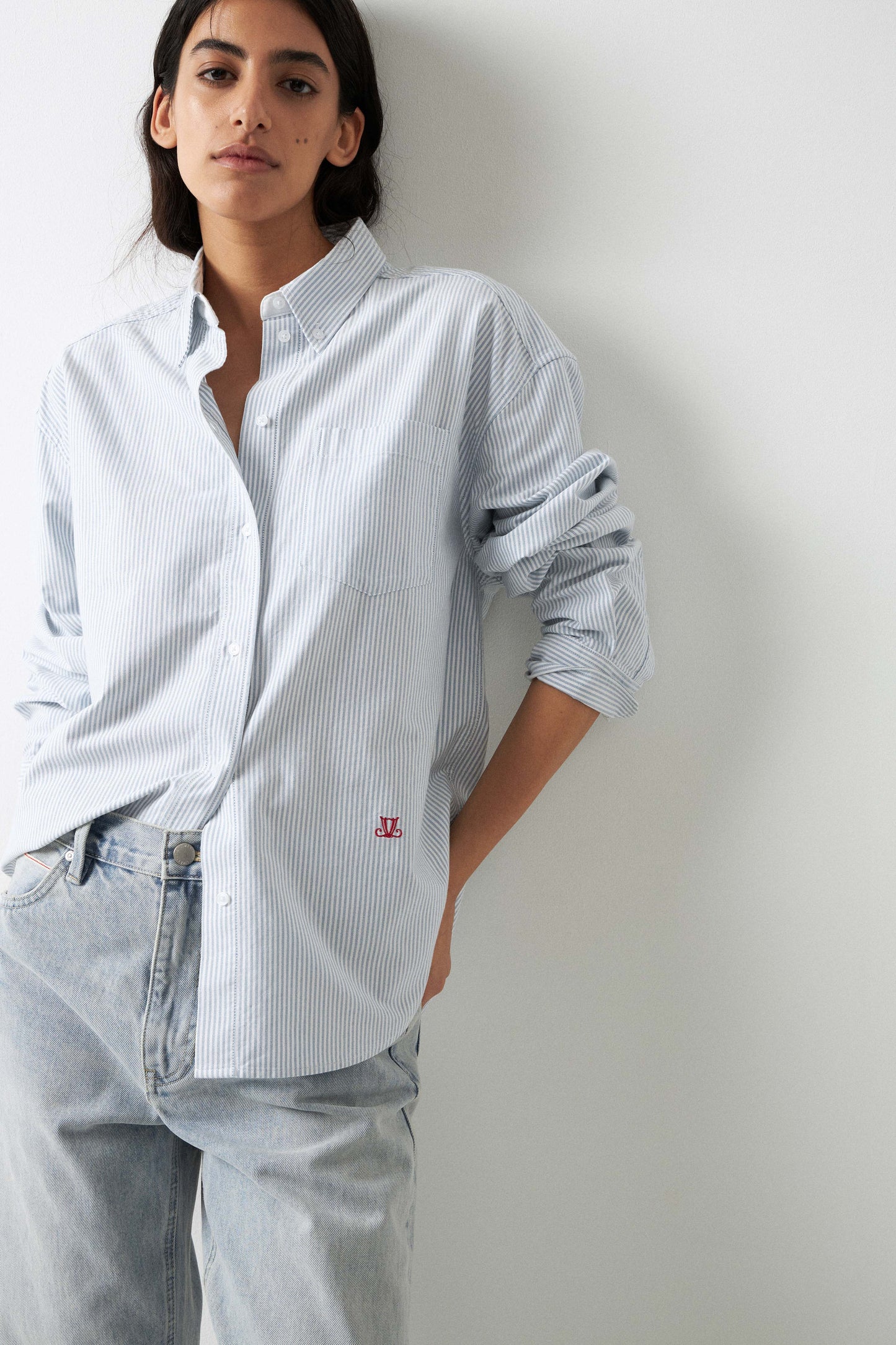 DARK BLUE/WHITE