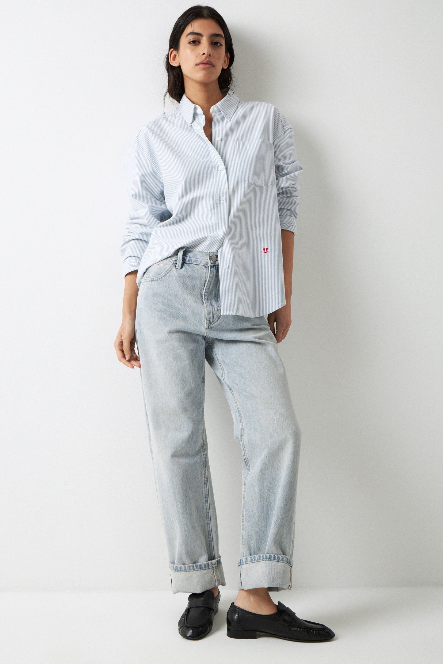 DARK BLUE/WHITE