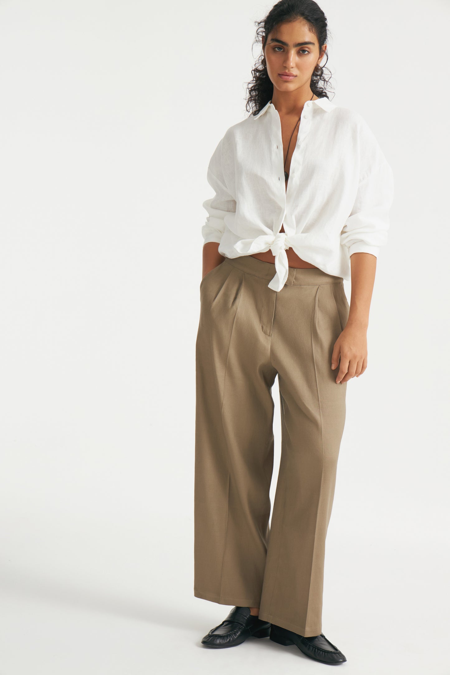 GRAY BROWN MELANGE
