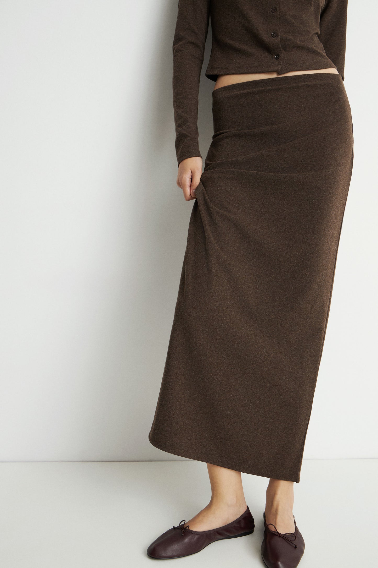 BROWN MELANGE