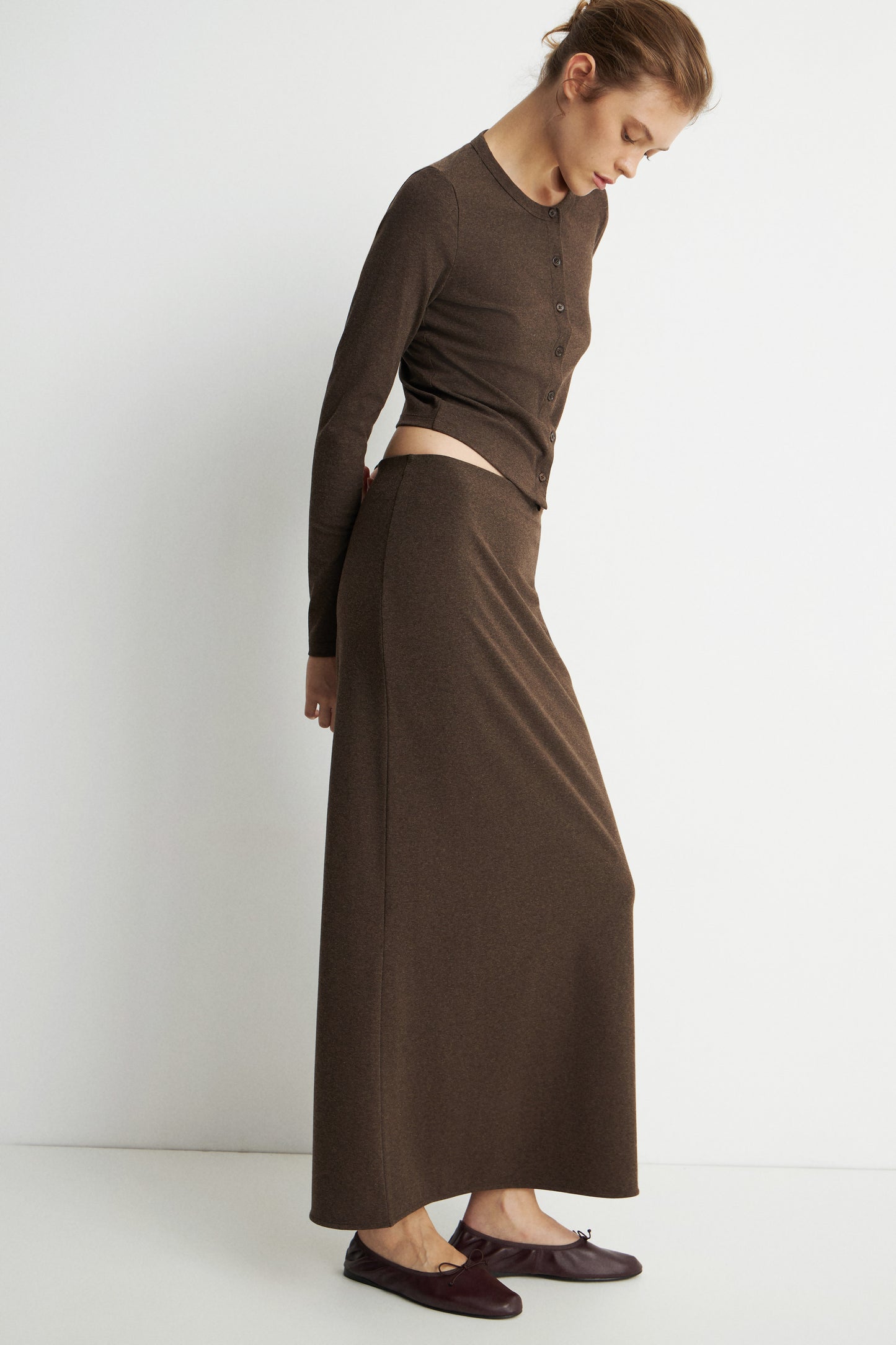 BROWN MELANGE