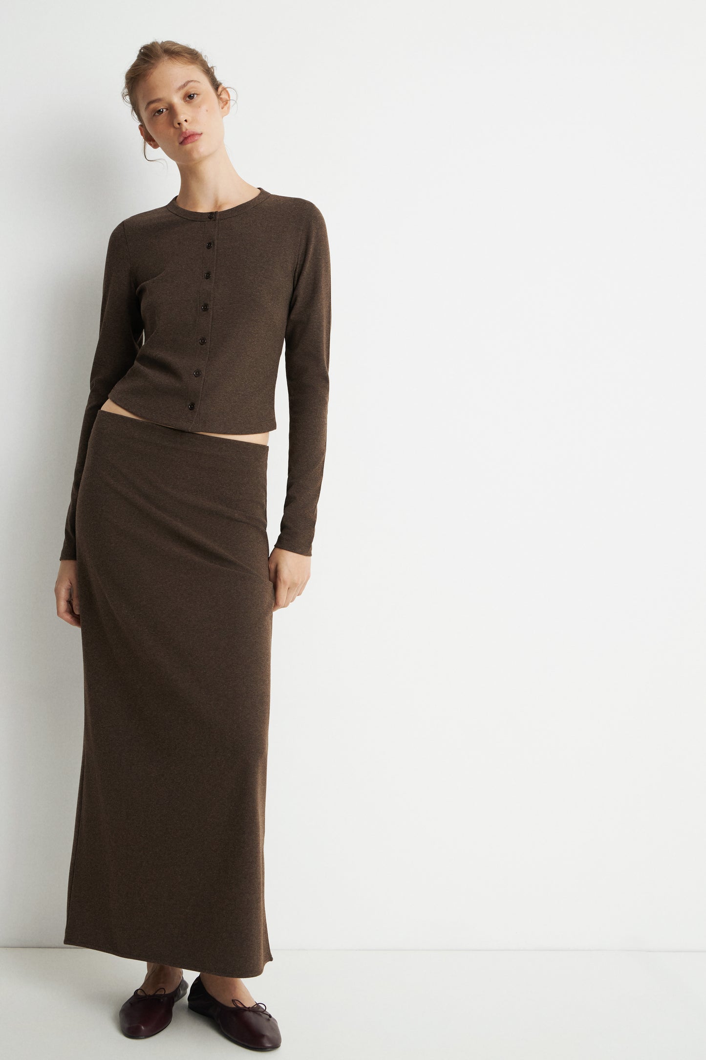 BROWN MELANGE
