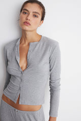 LIGHT GREY MELANGE