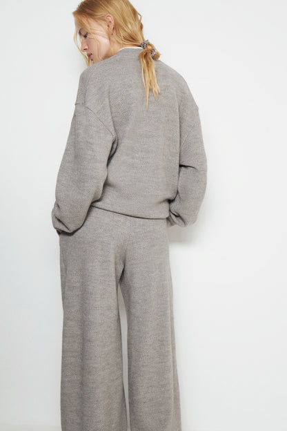 LIGHT GREY MELANGE
