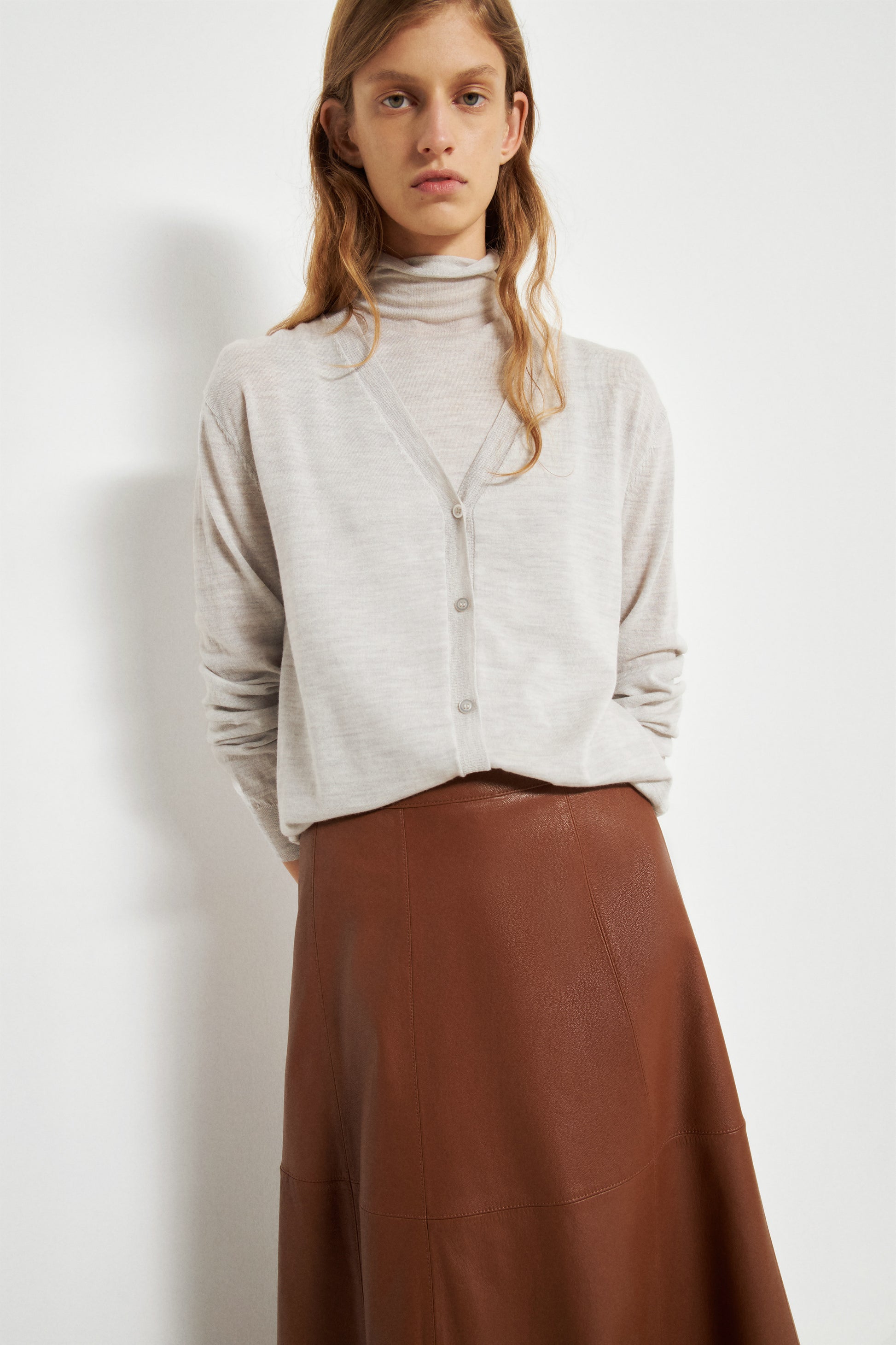 LIGHT GREY MELANGE