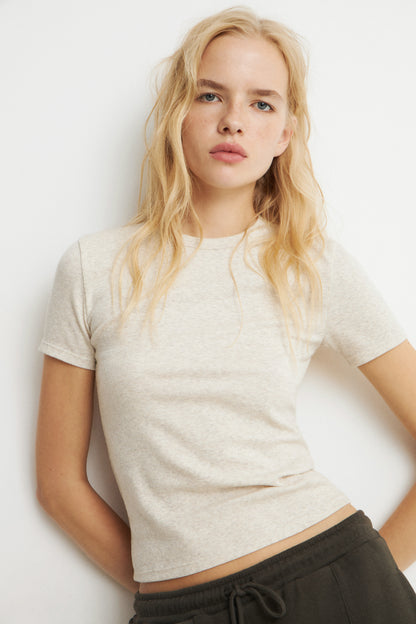 LIGHT BEIGE MELANGE