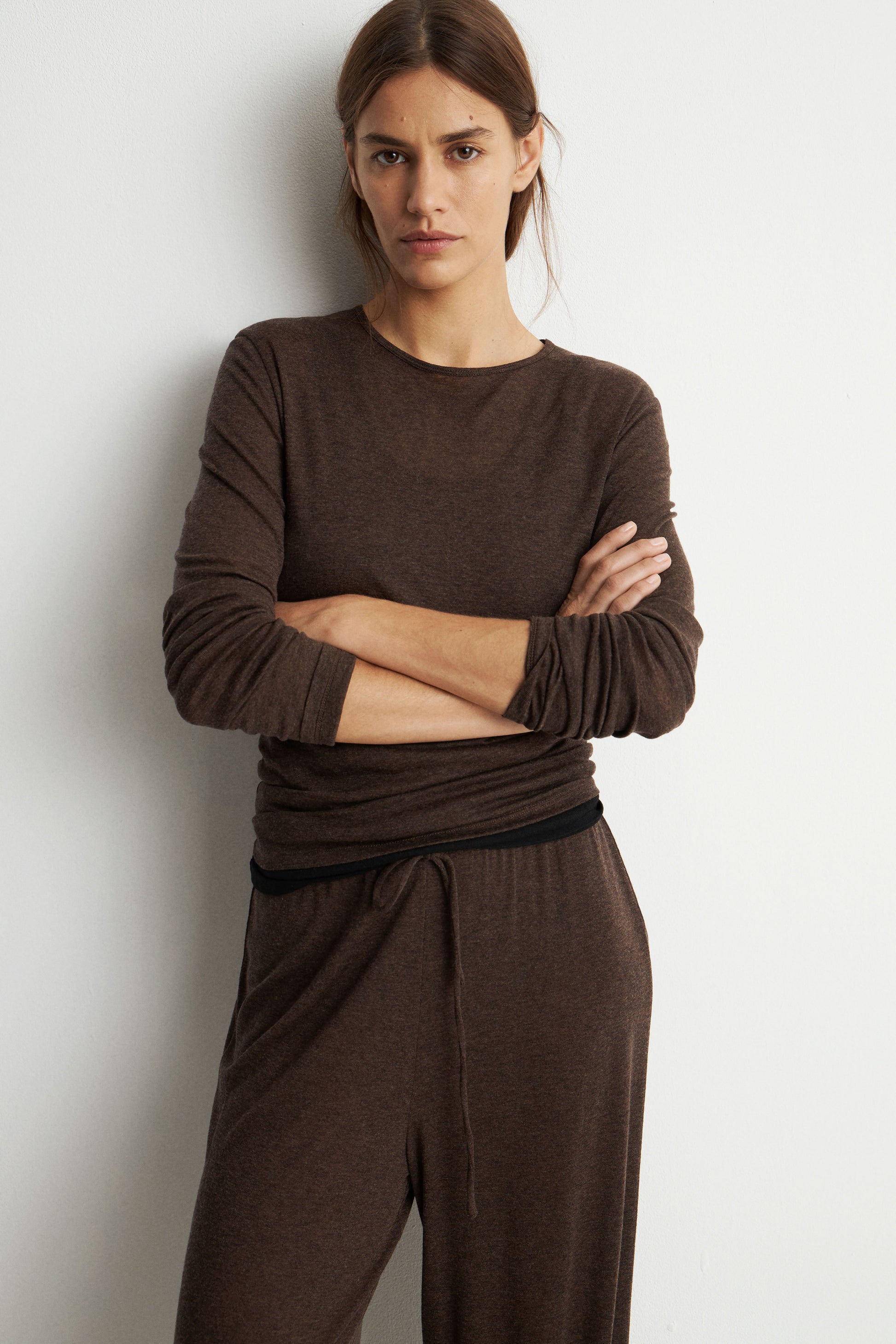 BROWN MELANGE