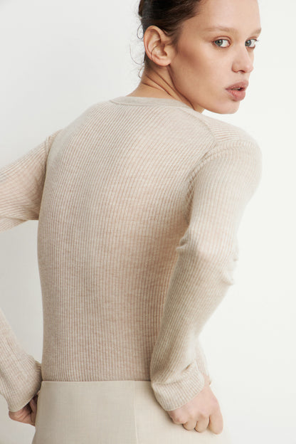 LIGHT BEIGE MELANGE