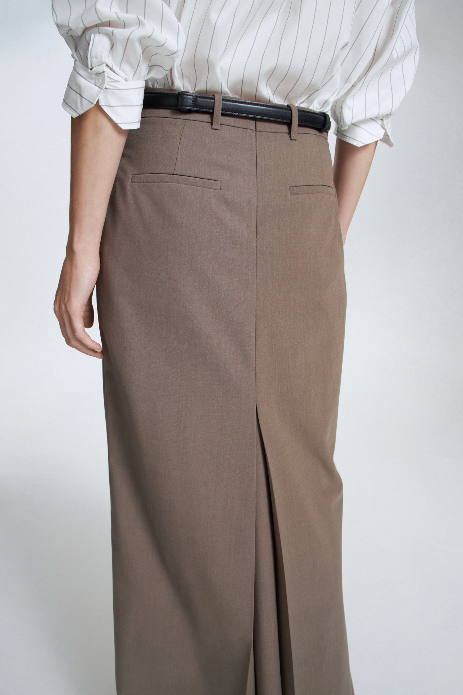 Long wool skirt xs best sale