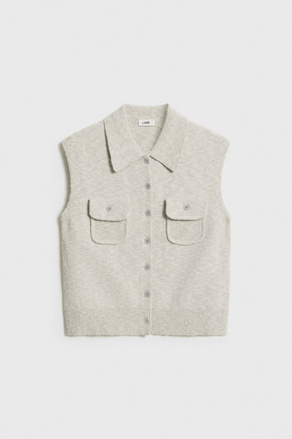 LIGHT GREY MELANGE