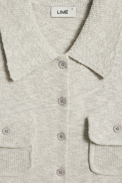 LIGHT GREY MELANGE