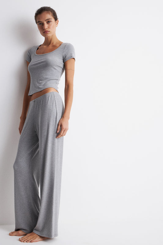 LIGHT GREY MELANGE