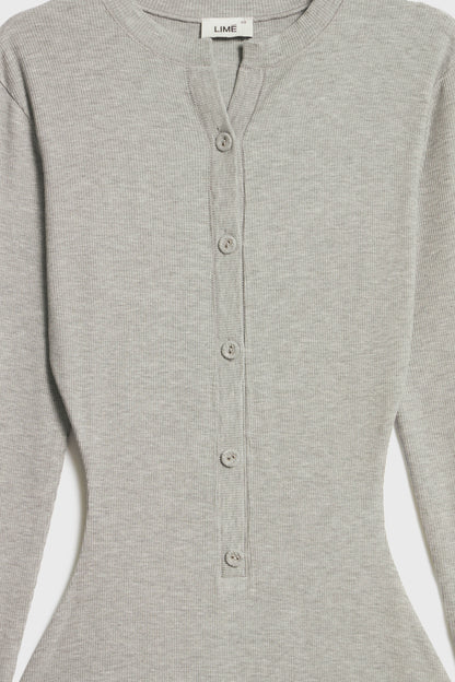 LIGHT GREY MELANGE