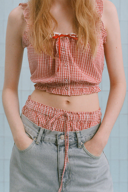 WHITE/RED