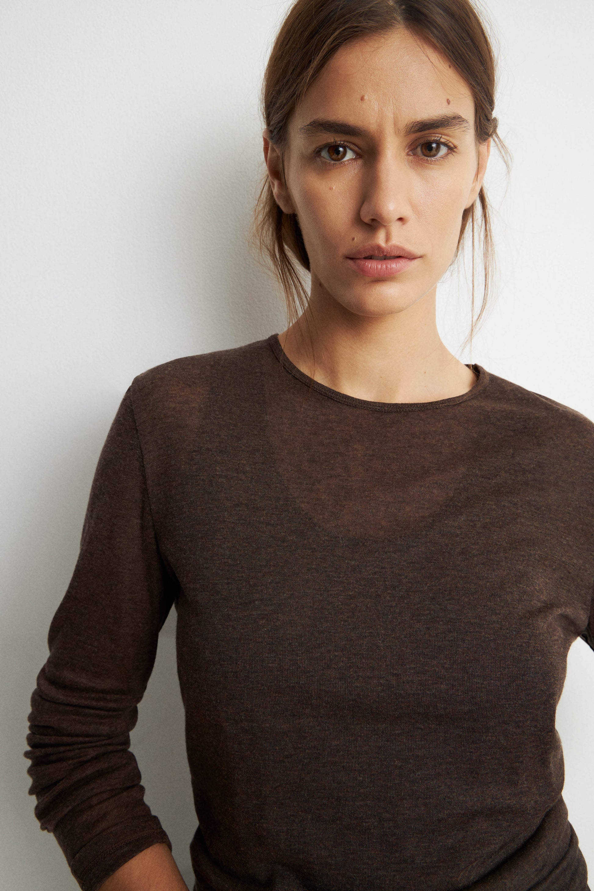 BROWN MELANGE