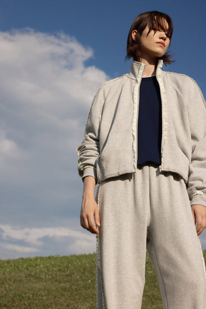 LIGHT GREY MELANGE