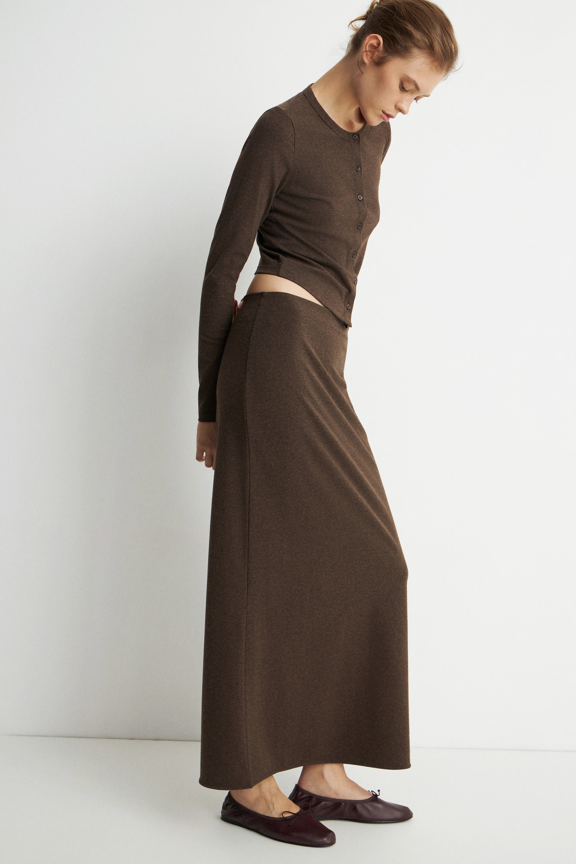 BROWN MELANGE