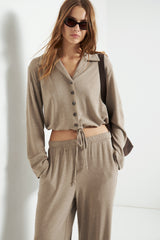 GREY BEIGE MELANGE