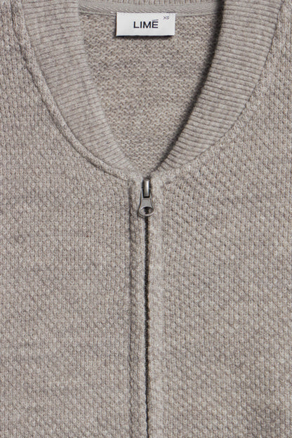 LIGHT GREY MELANGE